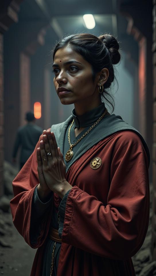 Star Trek universe, art by Guy Aroch , photograph, Weird Bangladeshi Huguenot Music producer Female Golem