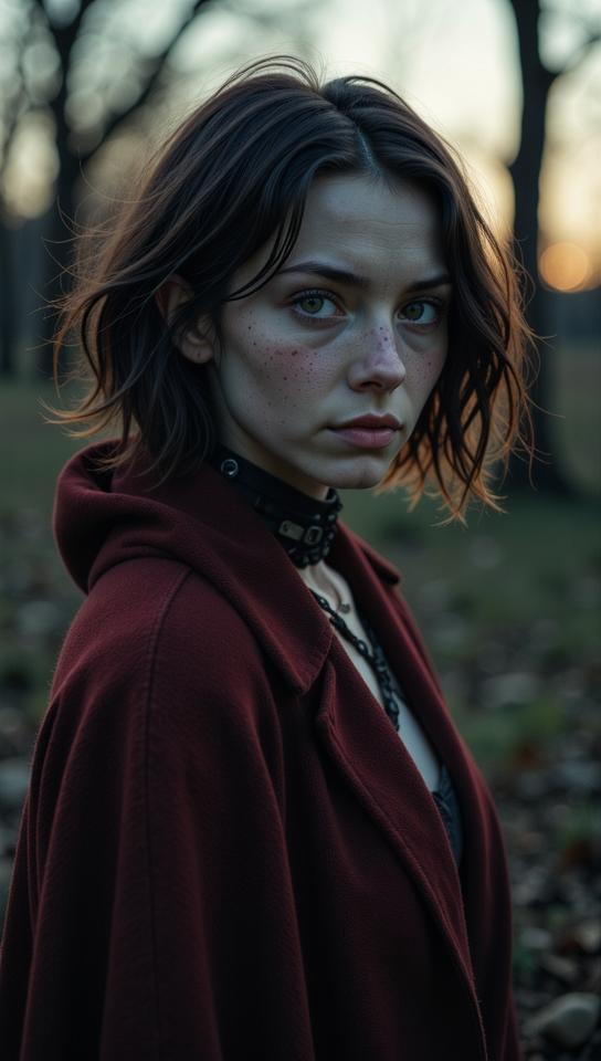 photograph, lanky Female Banshee , Frail, Master Sergeant