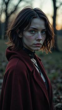 photograph, lanky Female Banshee , Frail, Master Sergeant