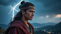 photograph, well endowed Korean Georgian Male Draugr, Bewitching, flawless Headband