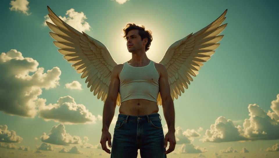 photograph, Neo Dadaism Art, Puny Male Angel , Chemist