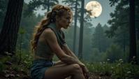photograph, Voidpunk, Foul Fairy Tale fit Female Argonian and Christina Hendricks, biting her lip