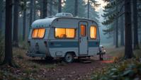 photograph, Fur Trimmed Camper, Overdetailed art, Spiritual