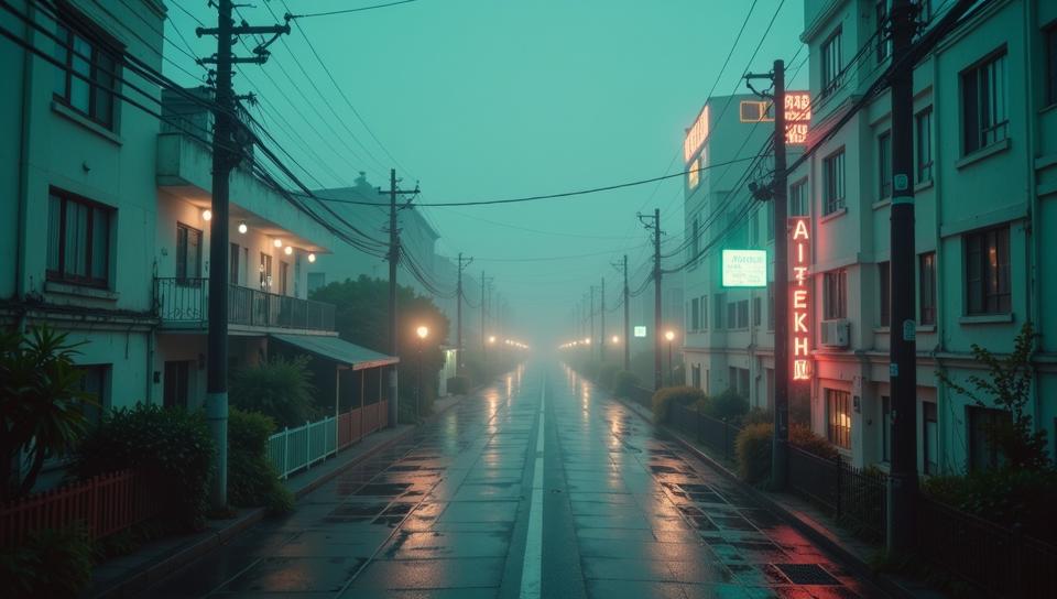 photograph, lush cityscape, New Objectivity, Cute Dark Teal