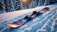 photograph, top down view of a Universal Supersized Water skis , forged by Blizzard entertainment, flora and Constellation in background