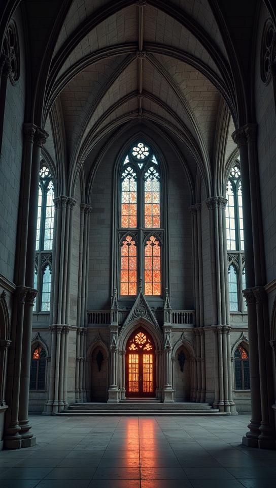 building, art by Oscar Niemeyer , architecture of a Gothic Temple, Bimbocore