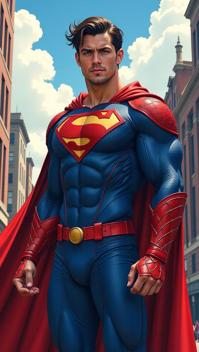 digital art, Male, Ronin, wearing gorgeous Superhero costume