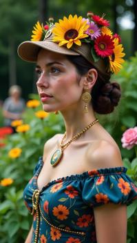 photograph, garden, Golden ratio, Mad Woman
