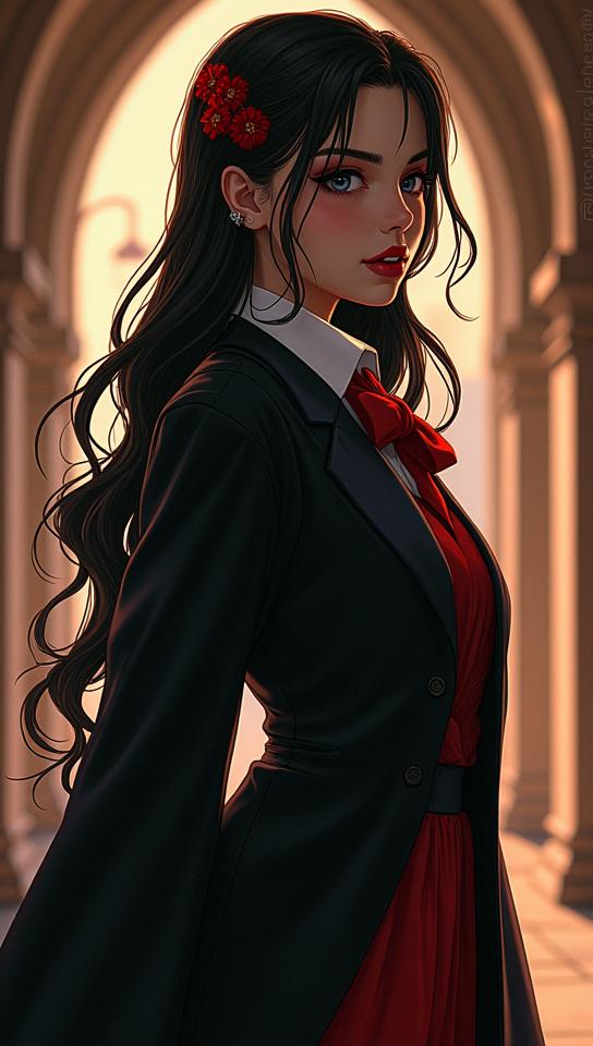 Academia, Nirkana Assassin , preppy Ivy League style, stark