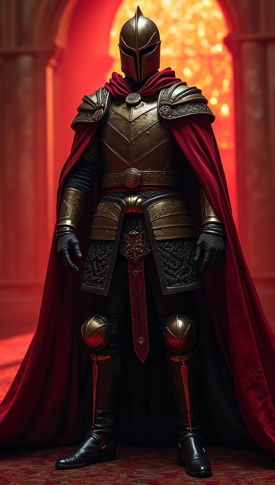 the Male Crusader of Elegance, Evocative Nerdy , RTX, imposing
