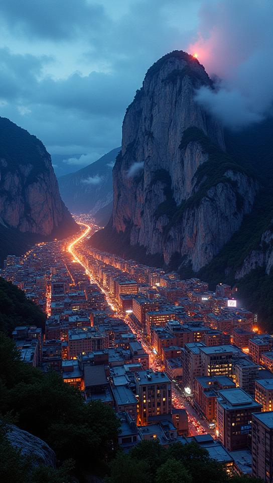 designed by Fritz Henle and Janice Sung, photograph, Luminescent Mexican Machu Picchu , covered in Vinyl