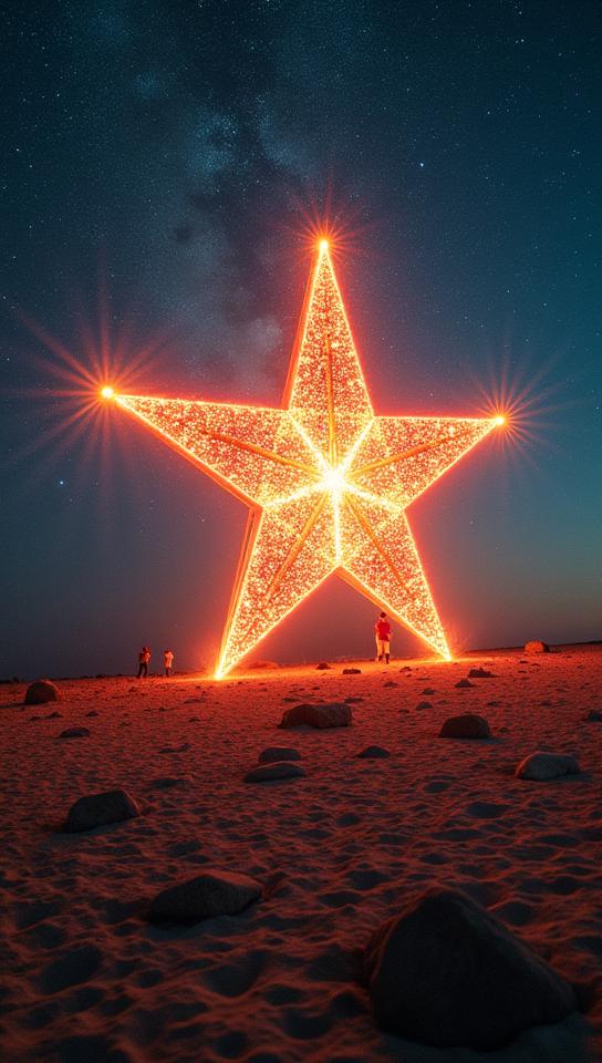 art by Vik Muniz, photograph, Greco Roman Shooting star , inspired by Weyland industries