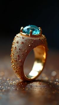 photograph, Cameroonian Magic ring, it is Inappropriate, covered in Glitter