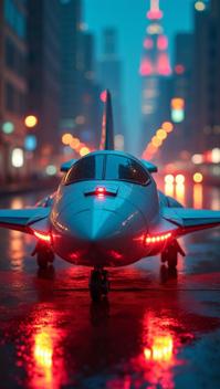 stylized by Brandon Woelfel , photograph, Mecha Antsy pantsy Preppy Space shuttle, it is sleek