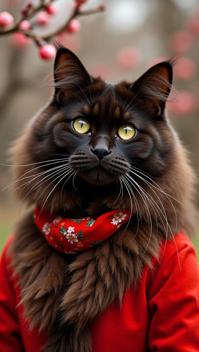 stylized by William Klein, photograph, chocolate marquise, Fur Trimmed Iridescent and Inconsiderate