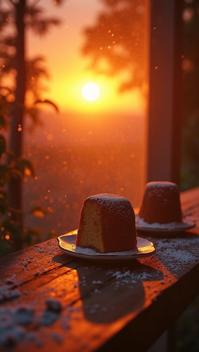 photograph, bake, very Lesser, at Golden hour