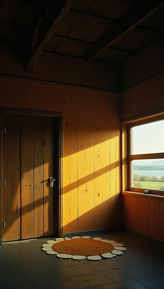 designed by Wolfgang Suschitzky and Mathias Goeritz, photograph, Peplum Barn Omelette , Bathed in shadows