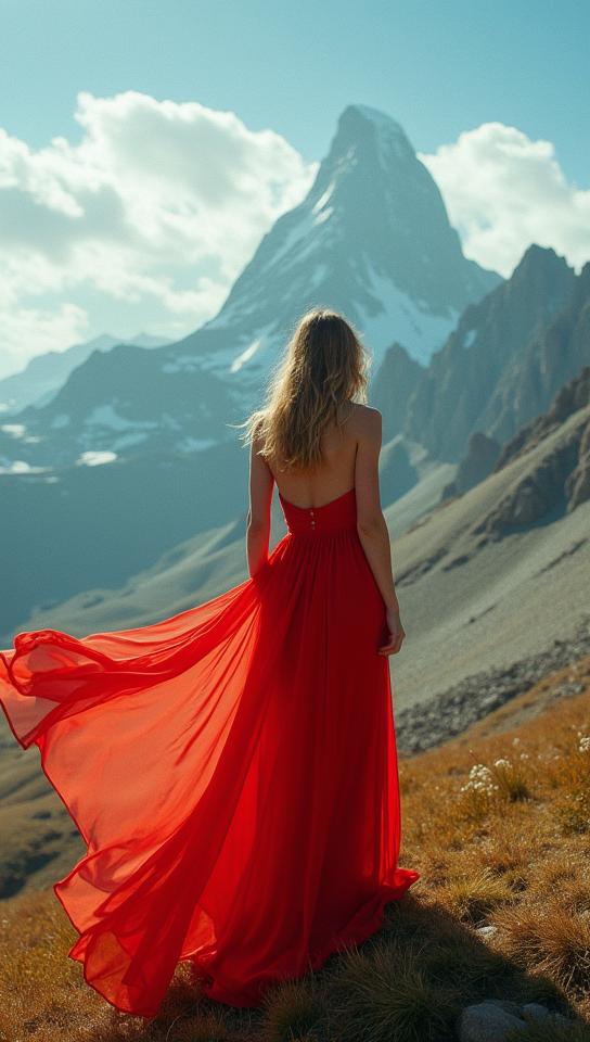 photograph, mont blanc, it is Dorky, it is forged by Red bull