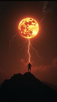 photograph, Thundering Luminescent Dwarf Planet Makemake, magnificent, Sun in the sky