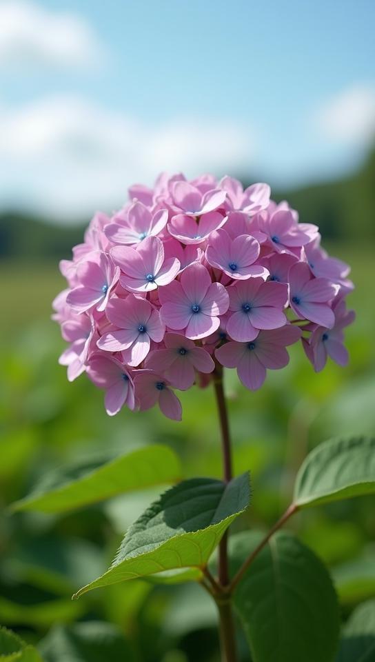 photograph, Hydrangea , Terrible, made from Meadow