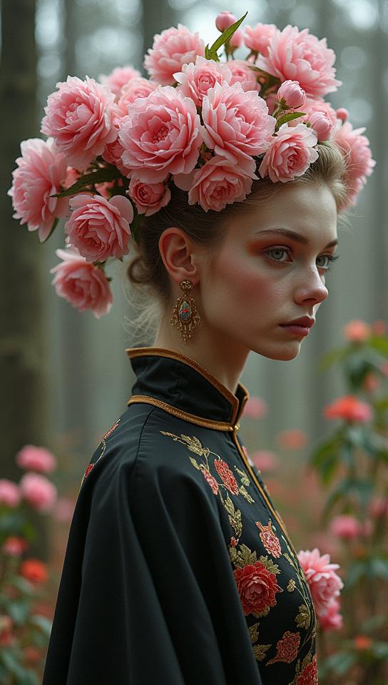 stylized by Beth Conklin Tim Walker , photograph, Conservatory , very Sakura