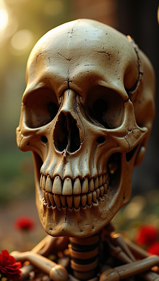 photograph, Baroque Regency Skull, Sharp and in focus, Hispanicore
