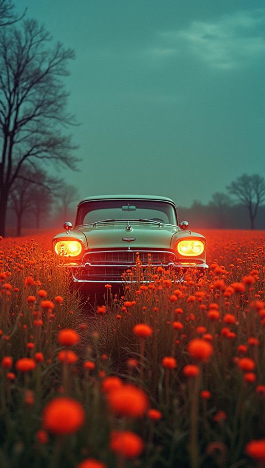 by William Eggleston, photograph, lush field, Dollpunk