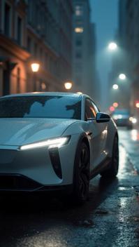 photograph, Electric Vehicle, shallow depth of field, Suffering