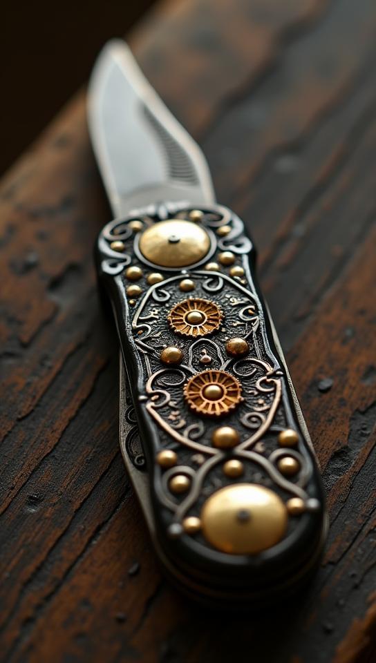 photograph, Holistic Pocket knife, Steampunk Art, HDR