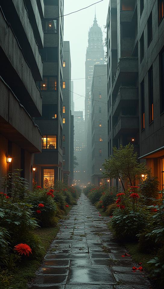 designed by Joachim Brohm and Nathan Coley, photograph, POV shot of a Jealous Dark ages Lily , contemporary photography