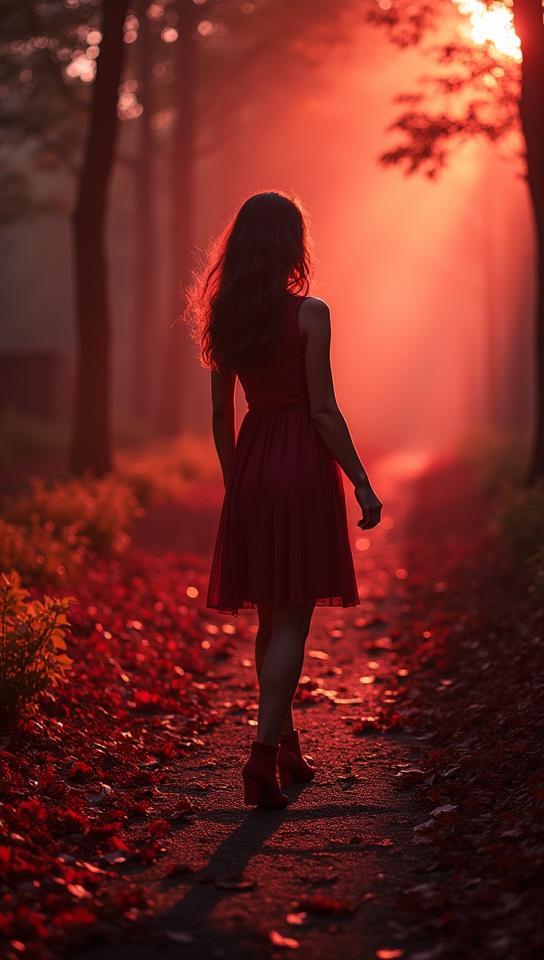 art by Howard Schatz and Brandon Woelfel , photograph, Dramatic chocolate framboise, Fall