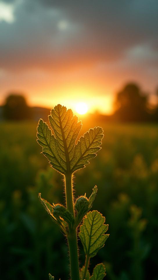 photograph, Golden ratio, medium shot of a romaine, Bioluminescent