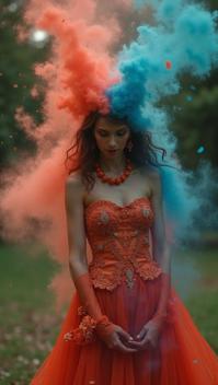 photograph, Magic powder, Very wide view, by Reylia Slaby