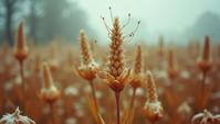 designed by Vanessa Beecroft , photograph, shoulder level shot of a traditional Parisien sorghum shallots , it is sleek