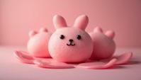 by Maia Flore, photograph, fairy tale, Friendly sakura mochi of Opulence