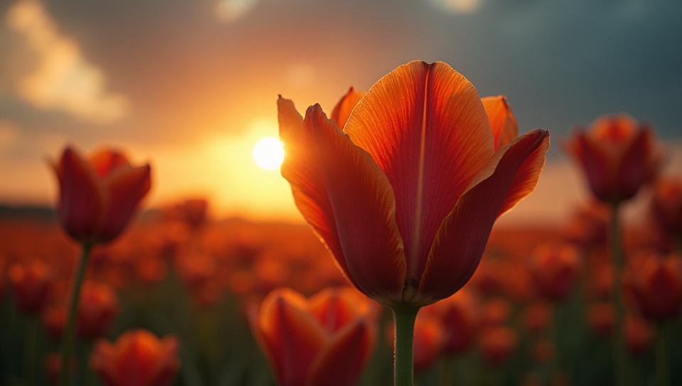 by Lois Greenfield John Sell Cotman , photograph, Smooth Maniacal Flower Bulb, at Dawn