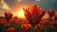 by Lois Greenfield John Sell Cotman , photograph, Smooth Maniacal Flower Bulb, at Dawn