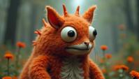 designed by Polixeni Papapetrou , photograph, Biomechanical Fascinating Prehistoric Chestnut , made from Mohair