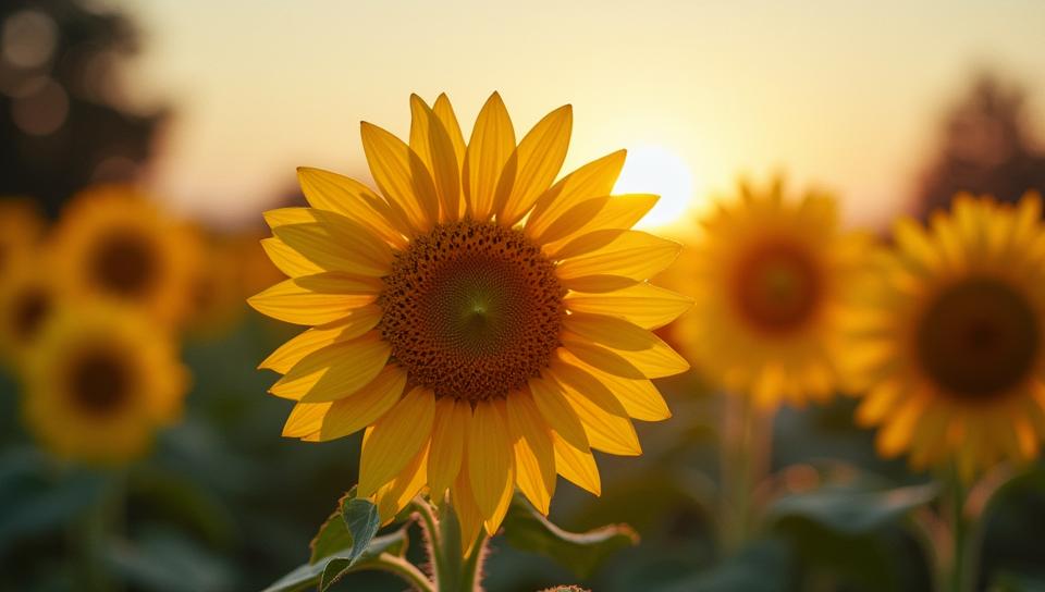 photograph, majestic, Sunflower, smooth