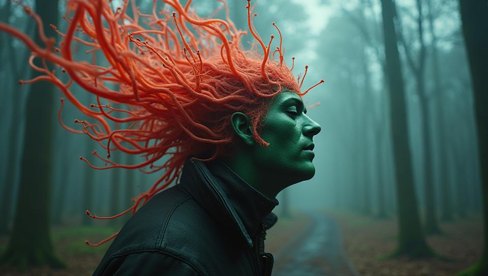 designed by Erik Johansson, photograph, Fruit Flavored Mean greenbean, concept art