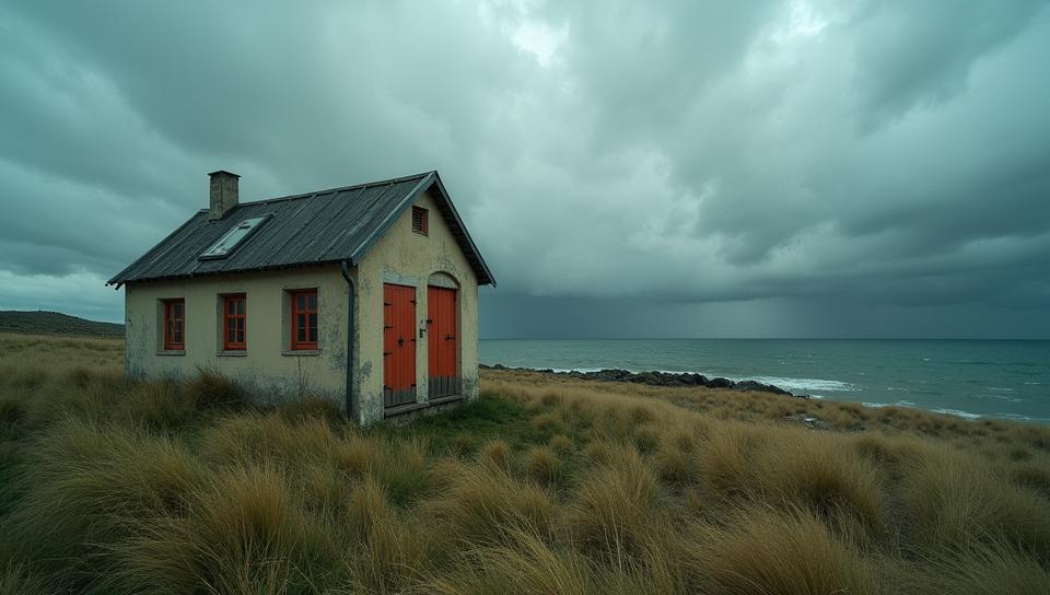stylized by Serge Najjar and John Mckinstry, photograph, Cottage , very Contemplative and Tapered