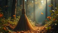 photograph, professionally shot of a Colossal Broomstick, Spiritual, High Shutter Speed