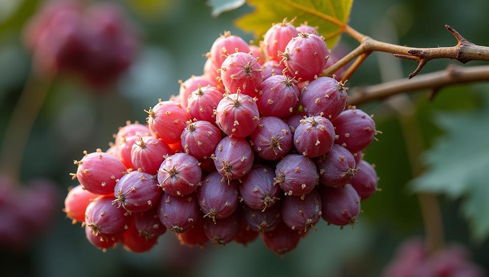 photograph, grapes pinata , the grapes is Wonderous Ludicrous , covered in Seashells