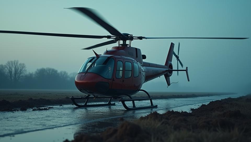 photograph, best quality, Helicopter , the Helicopter is Accomplished