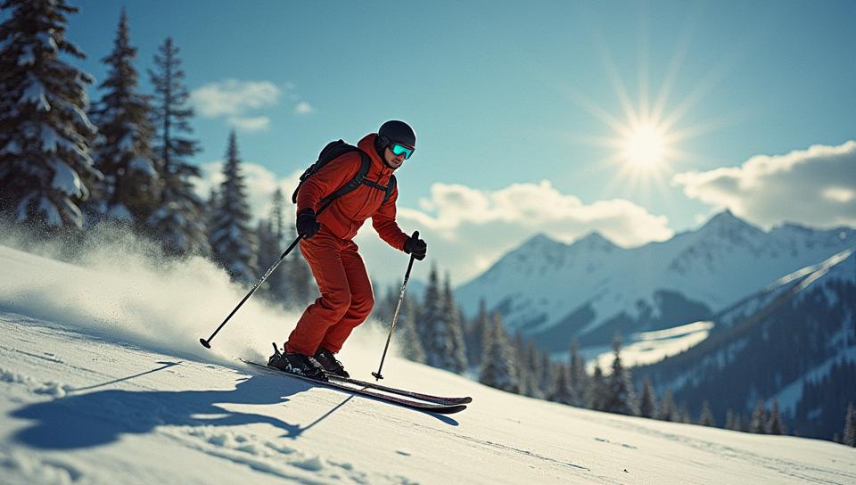 photograph, Skis, made from Nylon, Awe