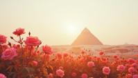 photograph, Masai Roses, Abstract, near Plush Sphinx
