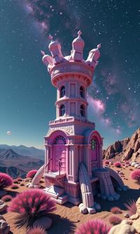 photograph, surreal, medium close up shot of a Mecha Crowned Ragtime Fractal , it is inspired by Starbucks