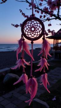 photograph, Destructive Art, masterpiece, close up shot of a Liquid Kawaii Neo Tokyo Dreamcatcher of Connection