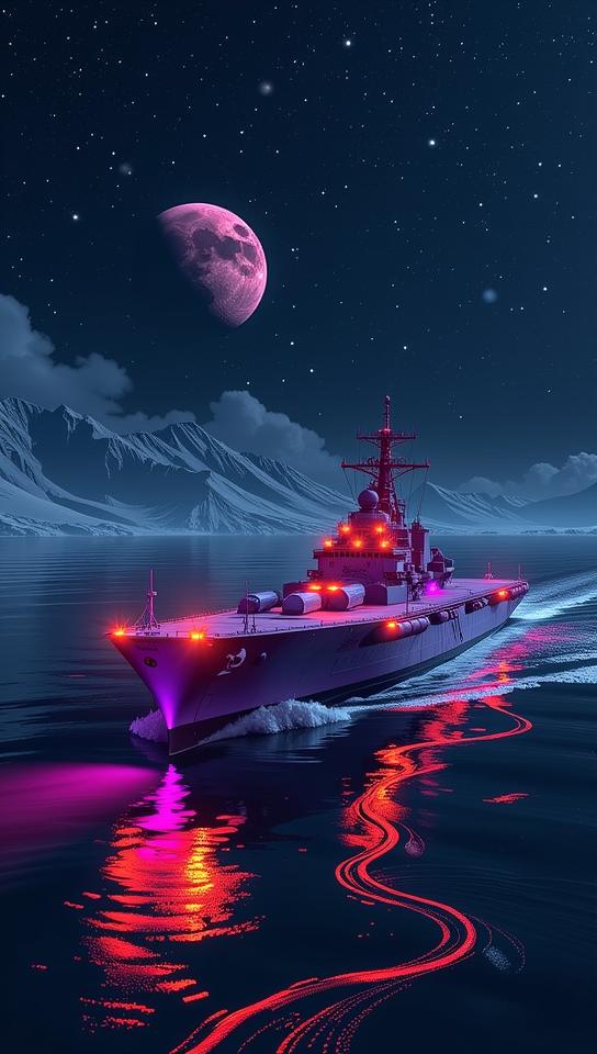 stylized by Linnea Strid , photograph, Bronze theme , medium wide shot of a Modern European Ink Painting Melancholy Greco Roman Aircraft carrier
