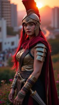 photograph, elegant, angle from below of a year old tall Cosplayer Female Spartan , the Spartan is very Unpredictable and Silky